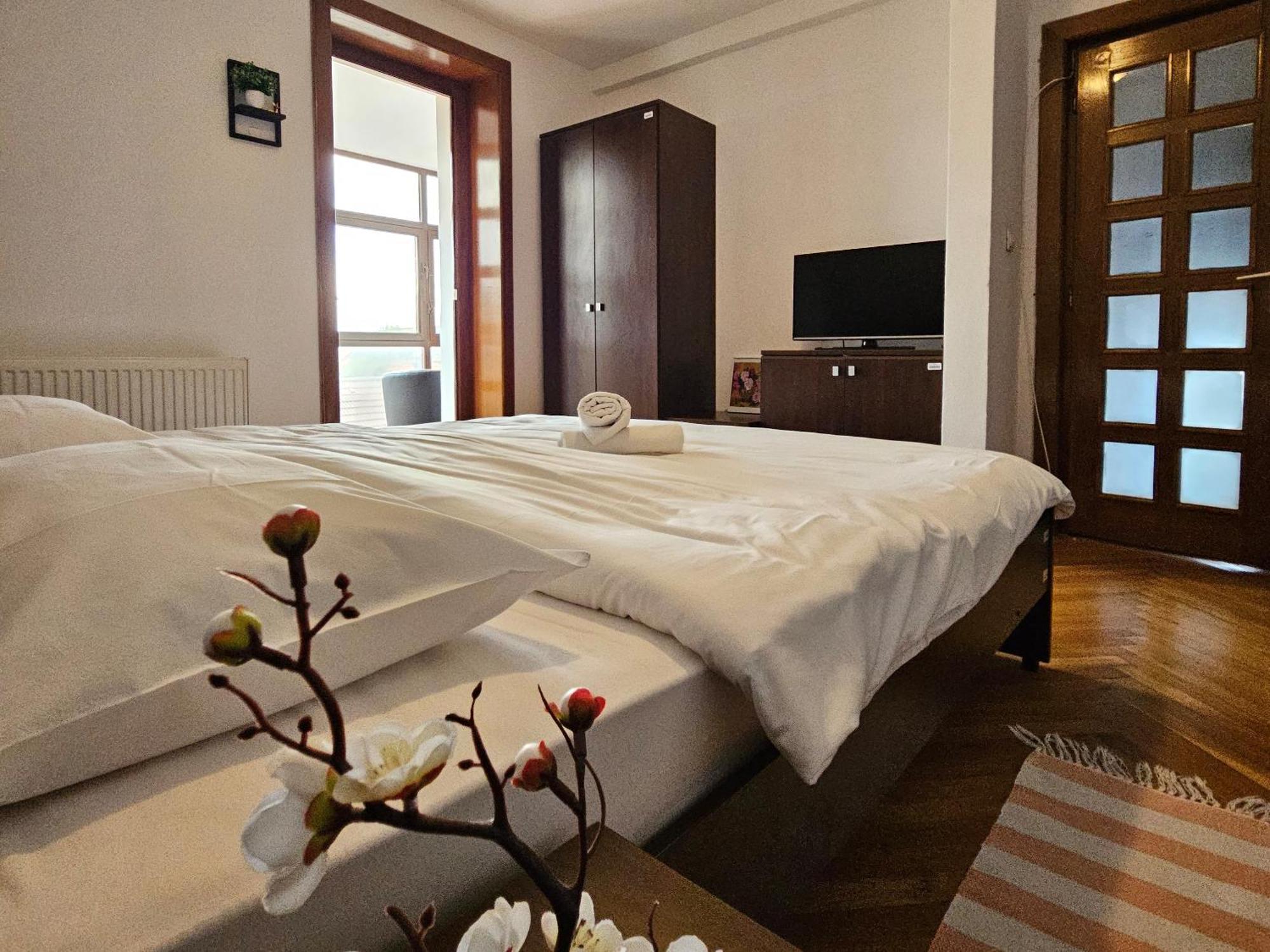 Apartment Zarnesti City Centre Vmp Free Parking 客房 照片